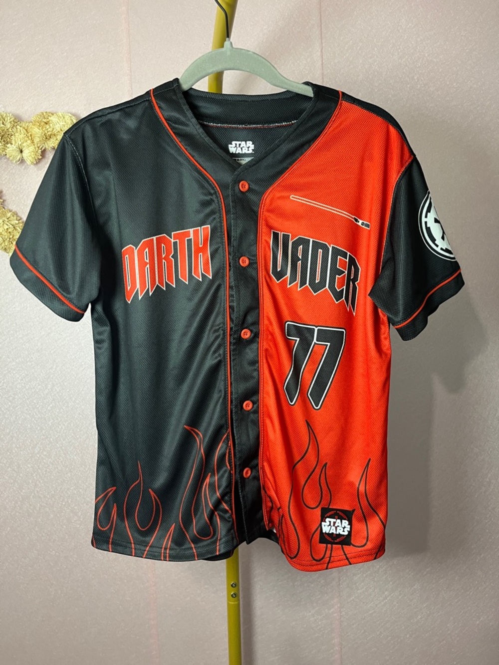 Star Wars Kids Two-Tone Black & Red Darth Vader Jersey
